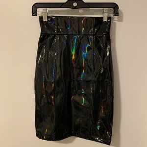 NWOT Iridescent Pencil Skirt